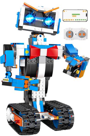 Imagem de OKK Kit Robô STEM para Crianças 8-12 com APP e Controle Remoto Programável