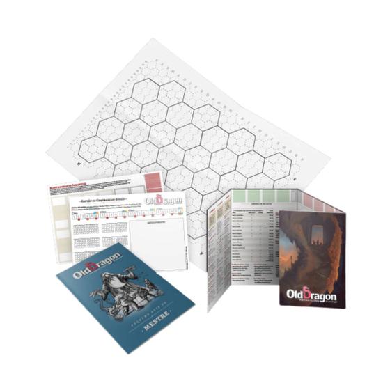 Imagem de Old Dragon 2 -  Kit do Mestre - RPG  Buró