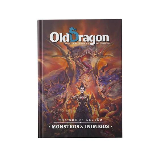 Imagem de Old Dragon OD2 Monstros E Inimigos II Nós Somos A Legião Livro de RPG Buro