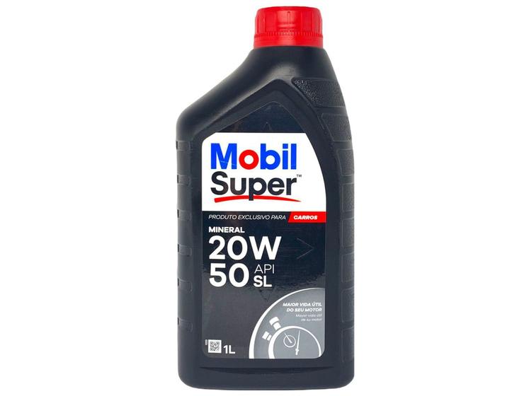 Óleo 20w50 Mobil Super API SL - 1 Litro Menor preço em Óleo 20w50 Mobil Super API SL - 1 Litro