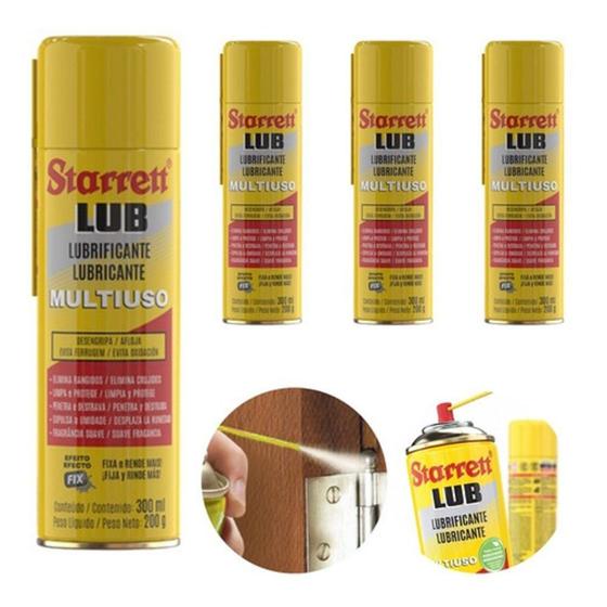 Imagem de Oleo anti corrosivo 300ml - multiuso - kit com 4