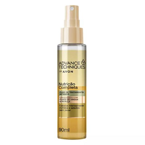Imagem de Óleo básico nutrição completa avon com óleo de argan 90ml