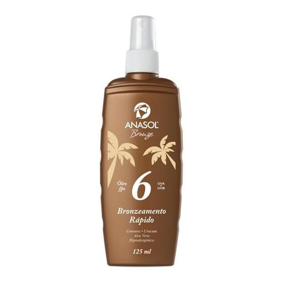 Imagem de Óleo Bronzeador Bronze FPS6 Anasol - 125ml
