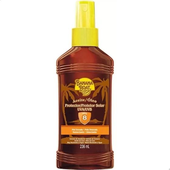 Imagem de Óleo Bronzeador Spray FPS 8 - 236 ml - Banana Boat 