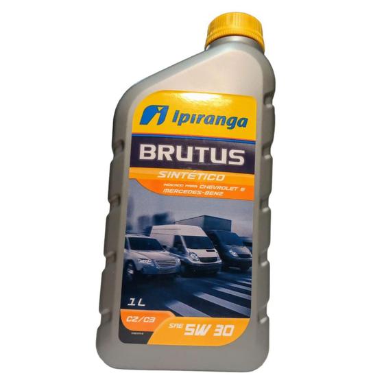 Imagem de Oleo brutus sintetico 5w30 c2/c3 para motores diesel ipiranga