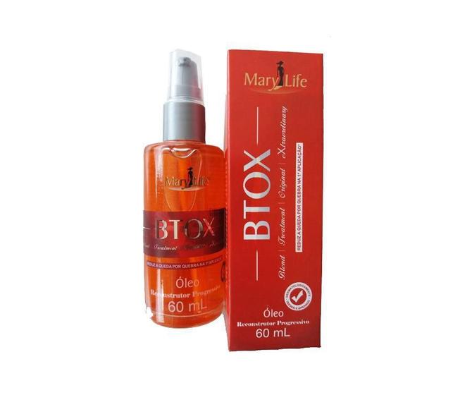 Imagem de Óleo Btox Reparador Progressivo Condicionate Mary Life 60Ml