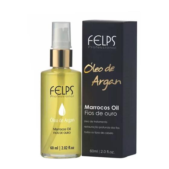 Imagem de Óleo Capilar 60ml Felps Profissional Marrocos Oil Argan