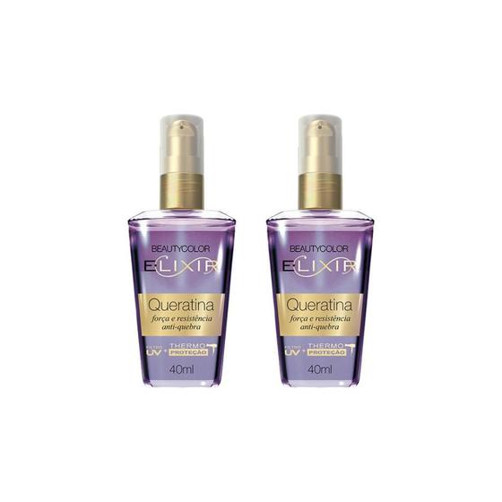 Imagem de Oleo Capilar Beauty Color Elixir Queratina 40Ml-Kit C/2Un