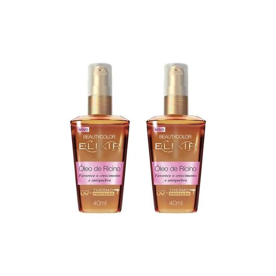 Imagem de Oleo Capilar Beauty Color Elixir Ricino 40Ml-Kit C/2Un