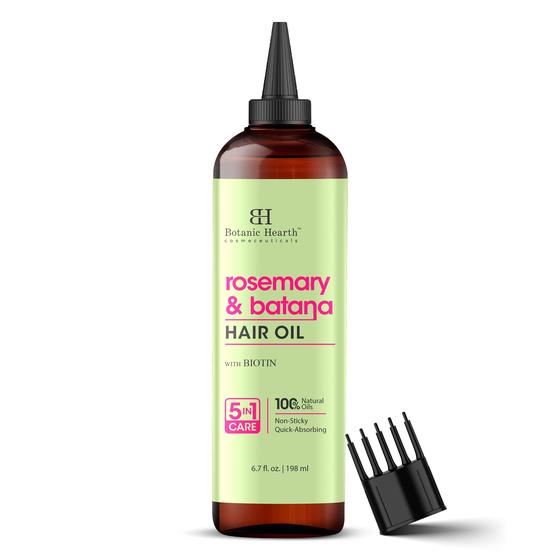 Imagem de Óleo Capilar Botanic Hearth Rosemary & Baobá - 200ml - Revitalizante