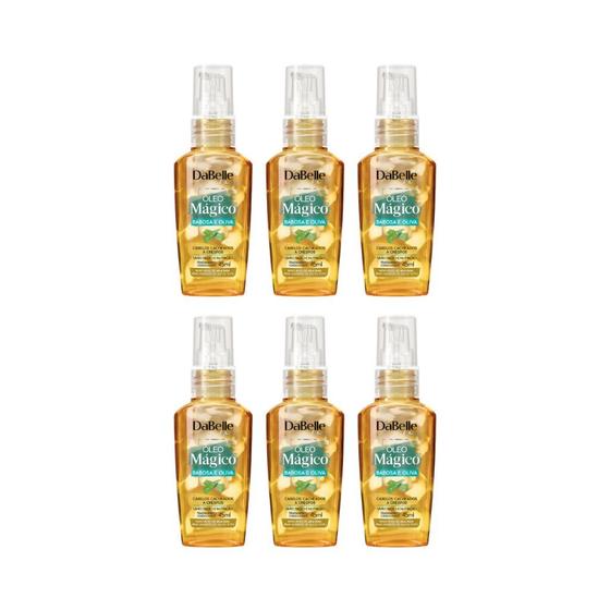 Imagem de Oleo Capilar Dabelle 45ml Magico Babosa/Oliva - Kit C/ 6un