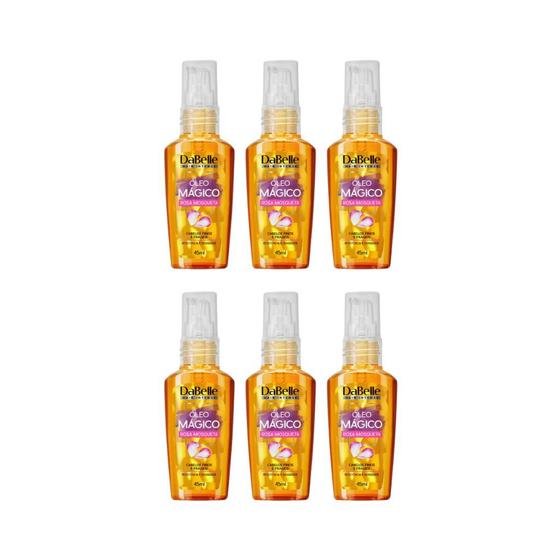 Imagem de Oleo Capilar Dabelle 45ml Rosa Mosqueta - Kit C/ 6un