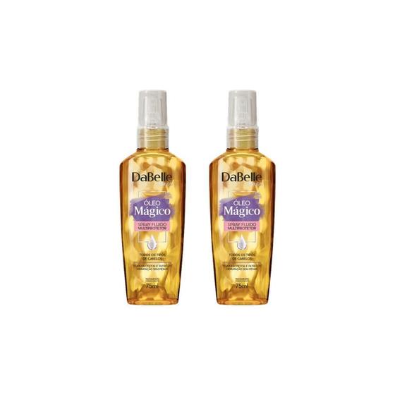 Imagem de Oleo Capilar Dabelle 75Ml Magico Multiprot Spray-Kit C/2Un