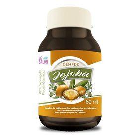 Imagem de Óleo Capilar De Jojoba 100% Óleo Vegetal Restaurador 60ml - Le Salon Pro