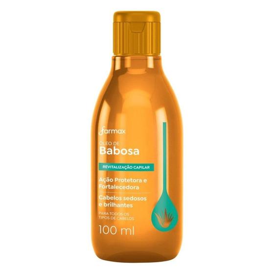 Imagem de Óleo Capilar Farmax Babosa 100ml - Embalagem com 12 Unidades