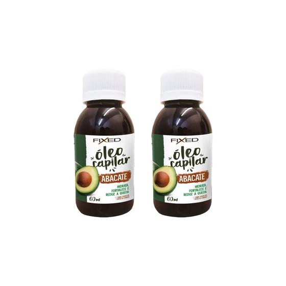 Imagem de Oleo Capilar Fixed Abacate 60ml-Kit C/2un