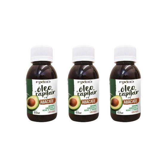 Imagem de Oleo Capilar Fixed Abacate 60Ml-Kit C/3Un