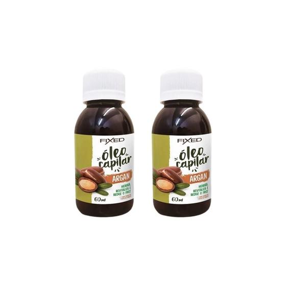 Imagem de Oleo Capilar Fixed Argan 60Ml-Kit C/2Un