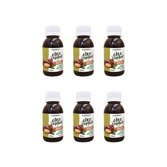 Imagem de Oleo capilar Fixed Argan 60ml-Kit C/6un
