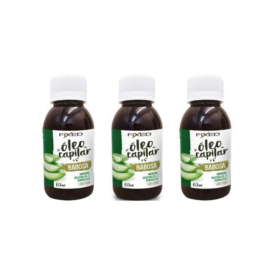 Imagem de Oleo Capilar Fixed Babosa 60Ml-Kit C/3Un