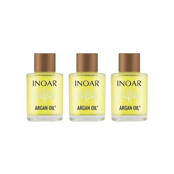 Imagem de Oleo Capilar Inoar Argan 7Ml - Kit Com 3Un
