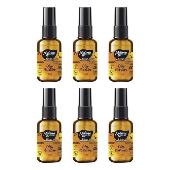Imagem de Oleo Capilar Kolene 45Ml Nutritivo - Kit Com 6Un
