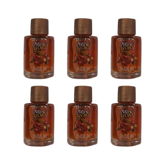 Imagem de Oleo Capilar Maxgold 7ml Ojon - Kit C/ 6un