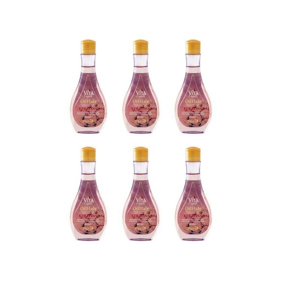Imagem de Oleo Capilar Muriel Vita Capili 80Ml Queratina - Kit Com 6Un