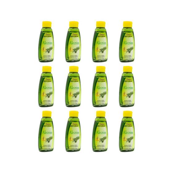 Imagem de Oleo Capilar Nutrilan 100ml Alecrim - Kit C/ 12un