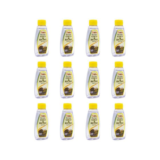 Imagem de Oleo Capilar Nutrilan 100ml Coco e Ricino - Kit C/ 12un