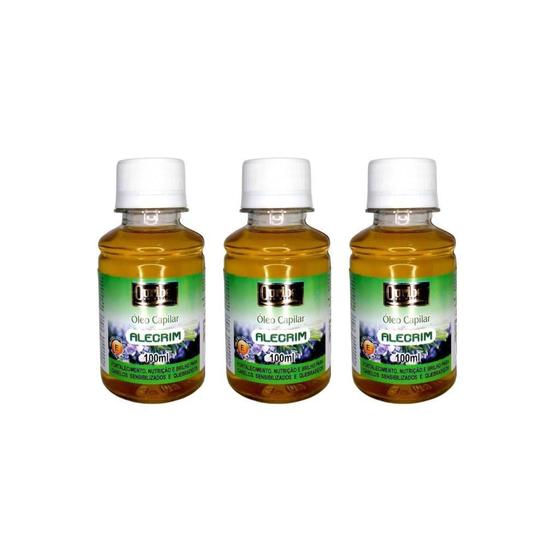 Imagem de Oleo Capilar Ouribel Alecrim 100Ml - Kit Com 3Un