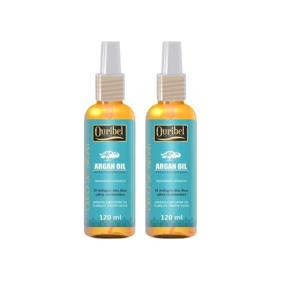 Imagem de Oleo Capilar Ouribel Argan 120Ml - Kit Com 2Un