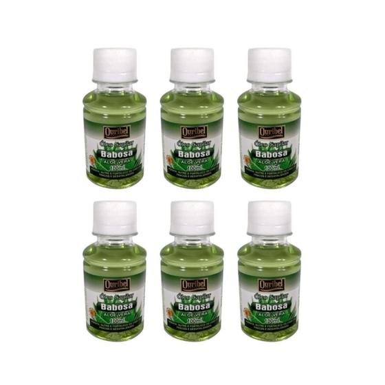 Imagem de Oleo Capilar Ouribel Babosa 100Ml - Kit Com 6Un