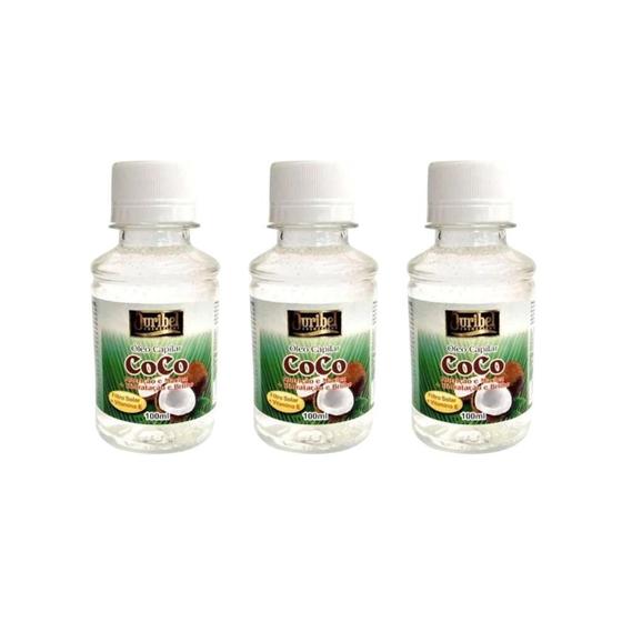 Imagem de Oleo Capilar Ouribel Coco 100Ml - Kit Com 3Un