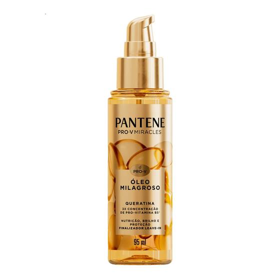 Óleo Capilar Pantene Milagroso Queratina 95ml Menor preço em Óleo Capilar Pantene Milagroso Queratina 95ml