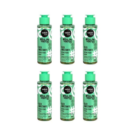 Imagem de Oleo Capilar Salon Line Ricino Puro Uauu 100Ml - Kit Com 6Un