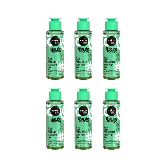 Imagem de Oleo Capilar Salon Line Ricino Puro Uauu 100Ml - Kit Com 6Un