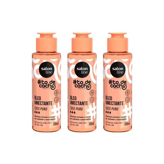 Imagem de Oleo Capilar Salon Line Todecacho Coco Puro 120Ml- Kit C/3Un