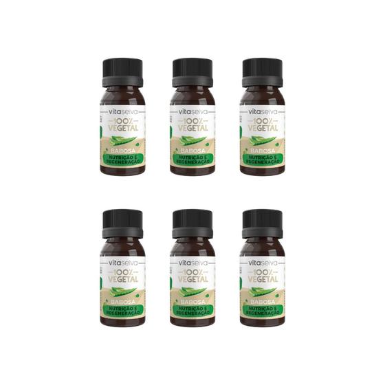 Imagem de Oleo Capilar Vegetal Vita Seiva Babosa 30ml-Kit C/6un