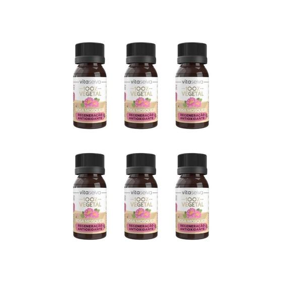 Imagem de Oleo Capilar Vegetal Vita Seiva Rosa Mosqueta 30Ml-Kit C/6Un