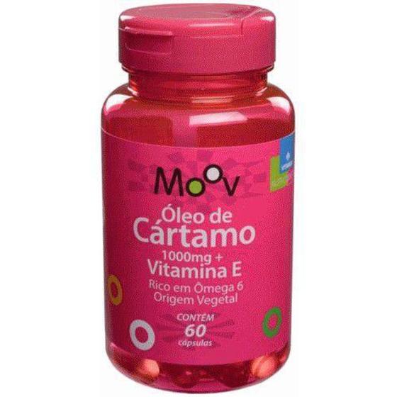 Imagem de Óleo Cártamo + Vitamina E Menos Gordura Abdominal 60 Cps - Moov