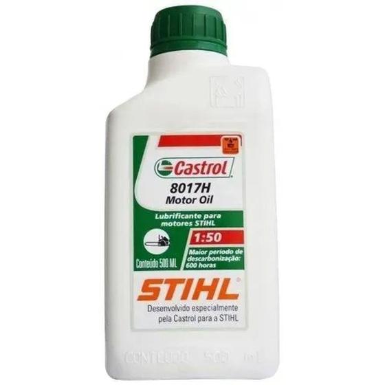 Óleo Castrol Stihl 8017 2 Tempos- 500ml Menor preço em Óleo Castrol Stihl 8017 2 Tempos- 500ml