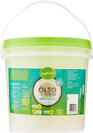 Imagem de Oleo Coco sem Sabor 3L -  Qualicoco