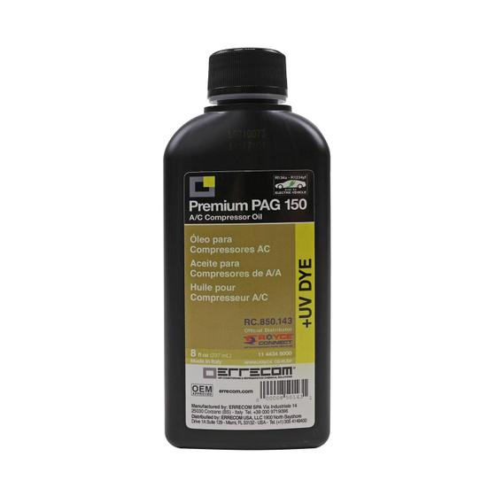 Imagem de Óleo Compressor R134a PAG150 ERRECOM 237ml com Contraste