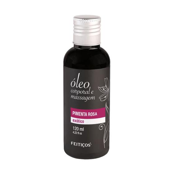 Imagem de Oleo Corporal e Massagem Pimenta Rosa 120ml