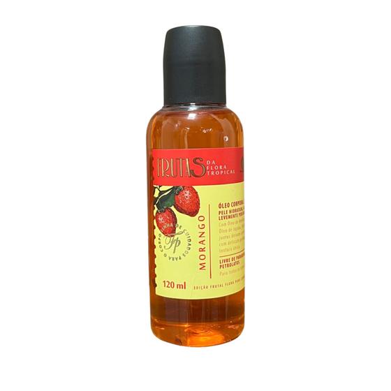 Imagem de Oleo corporal frutal morango 120ml flora pura