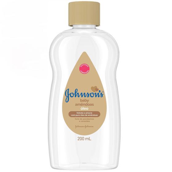 Imagem de Óleo Corporal Johnsons Amêndoas Baby 200ml