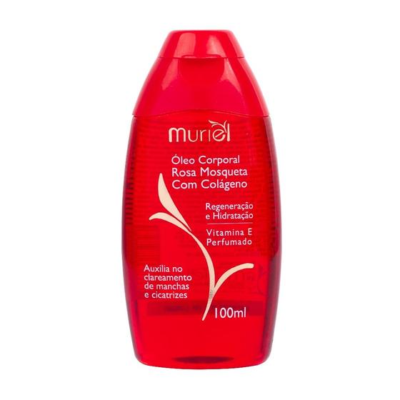 Imagem de Óleo Corporal Muriel Amêndoas com Colágeno 100ml - Hidratação Intensa e Pele Macia