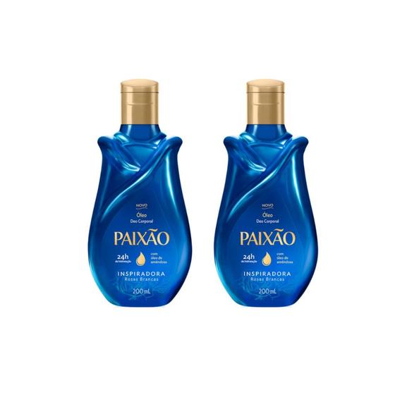 Imagem de Oleo Corporal Paixao 200ml Only You Inspiradora-Kit C/2un