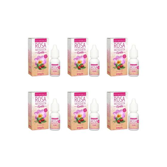 Imagem de Oleo Corporal Rosa Mosqueta Epile 10Ml - Kit C/ 6un